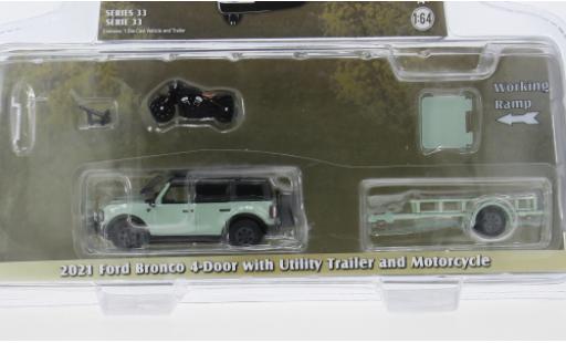 Ford Bronco 1/64 Greenlight grau 2021 1:64 modellautos