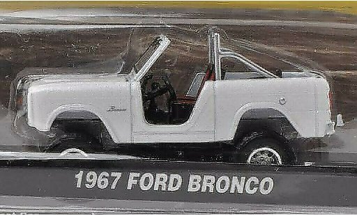 Ford Bronco Wagon 1/64 Greenlight weiss 1967 modellautos