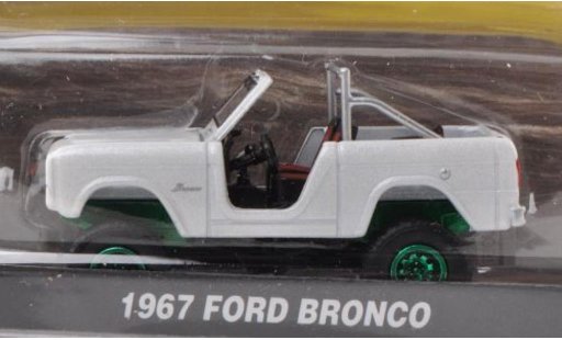 Ford Bronco Wagon 1/64 Greenlight weiss Special Version 1967 modellautos