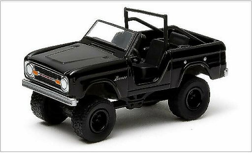 Ford Bronco Wagon 1/64 Greenlight schwarz 1970 modellautos