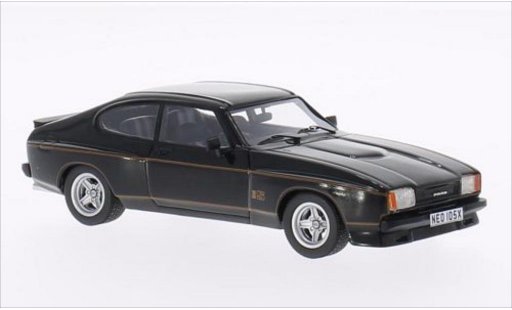 Ford Capri 3.0S 1/43 Neo MKII X-Pack schwarz 1976 modellautos