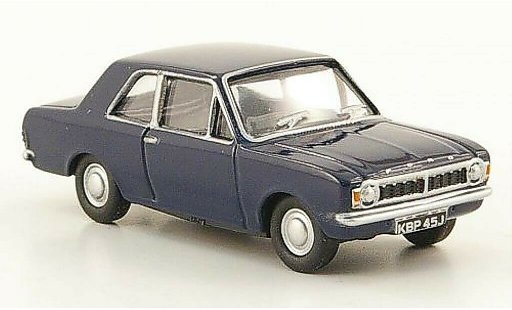 Ford Cortina MK2 1/76 Oxford MKII blau modellautos