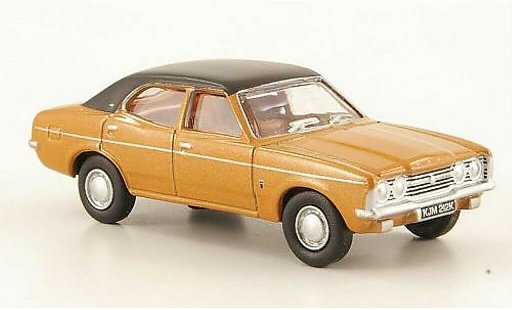 Ford Cortina GXL 1/76 Oxford MkIII braun/schwarz modellautos