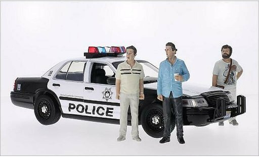 Ford Crown Police Interceptor 1/18 Greenlight Victoria 2009 modellautos