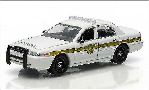 Ford Crown Police Interceptor 1/64 Greenlight Victoria Sioux Falls Sheriff Supernatural modellautos