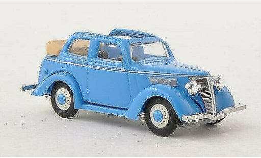 Ford Eifel Cabriolimousine 1/87 Busch blau modellautos