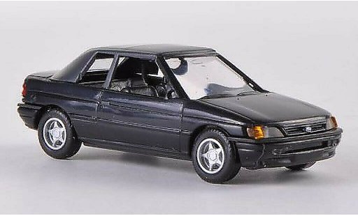 Ford Escort Berline 1/87 Busch Cabrio geschlossen schwarz 1991 modellautos