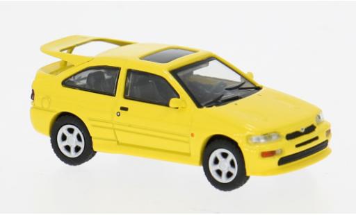 Ford Escort 1/87 Minichamps Cosworth gelb 1992 1:87 modellautos