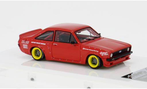Modellautos Ford Escort MK II Pandem rot 1/64 INNO64