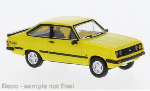 Ford Escort 1/87 PCX87 MK II R gelb 1:87 modellautos