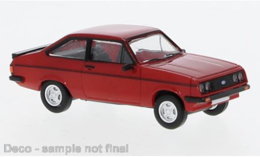Ford Escort 1/87 PCX87 MK II R rot 1:87 modellautos