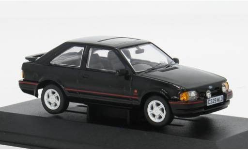 Ford Escort 1/43 Corgi Mk IV XR3i schwarz/rot 1986 1:43 modellautos