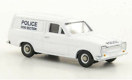 Ford Escort MK1 1/76 Corgi Kasten Police Dog Section Polizei (UK) RHD modellautos