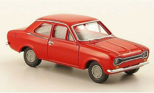 Ford Escort MK1 1/87 Wiking MKI rot modellautos