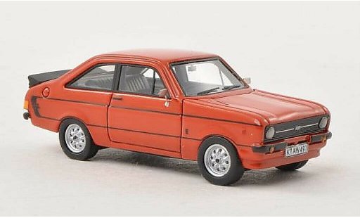 Ford Escort Sport 1/87 Neo MKII 1600 rot RHD mit -Paket 1976 modellautos