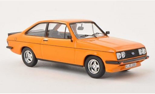 Ford Escort Berlina 1/43 WhiteBox MKII 2000 orange 1978 modellautos