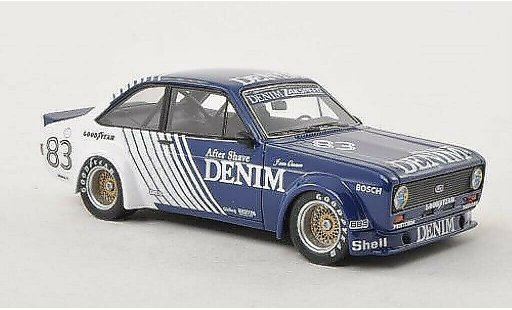 Ford Escort Rally 1/43 Neo MkII Gr.2 No.83 Denim Bergischer Lowe Zolder 1982 modellautos