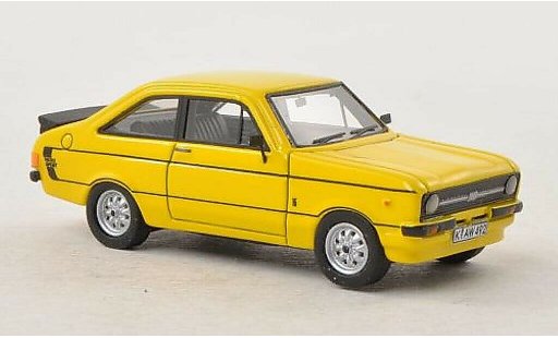 Ford Escort Sport 1/87 Neo MKII 1600 gelb RHD 1978 modellautos