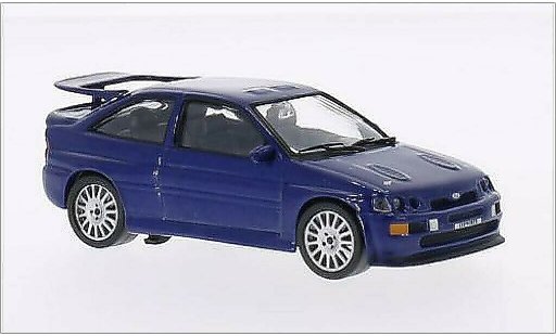Ford Escort Cosworth 1/43 WhiteBox mettalic blau 1992 modellautos
