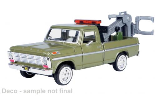 Ford F-1 1/24 Motormax 00 gr&uuml;n 1969 1:24 modellautos