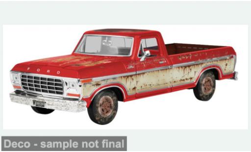 Modellautos Ford F-1 50 rot/gelb 1979 1/24 Motormax
