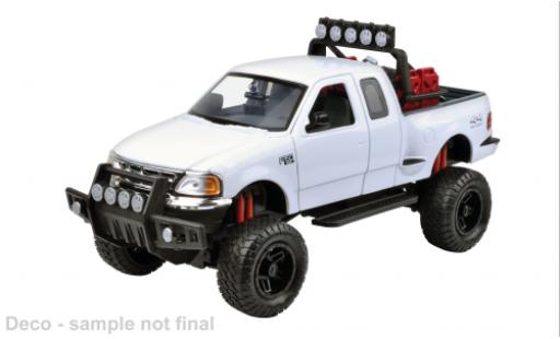 Ford F-1 1/24 Motormax 50 XLT weiss 2001 1:24 modellautos