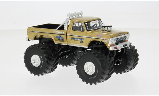 Modellautos Ford F-250 Monster Truck gold 1975 Kings of Crunch Series 6 1/43 Greenlight