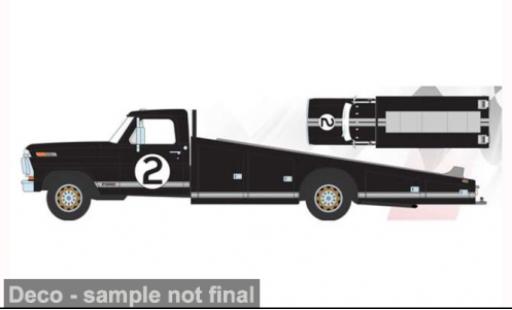 Ford F-350 1/18 ACME Ramp Truck schwarz 1970 60th Anniversary 24 Hours of Le Mans 1966 #2 1:18 modellautos