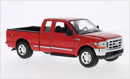 Ford F-350 XLT 1/24 Welly Super Duty rot modellautos
