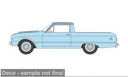 Modellautos Ford Falcon Ranchero blau 1960 1/87 Oxford