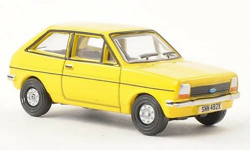 Ford Fiesta MKI 1/76 Oxford gelb modellautos