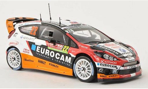 Ford Fiesta WRC 1/43 Spark No.22 Slovakia WRT Rally Monte Carlo 2014 /E.Melicharek modellautos