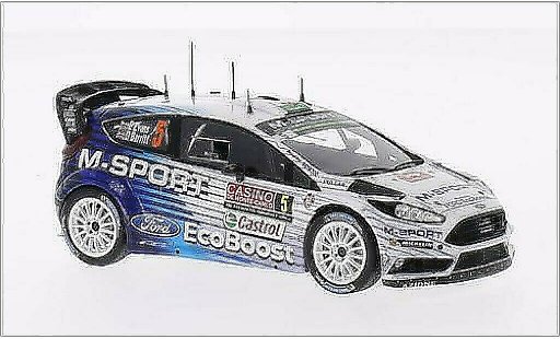 Ford Fiesta WRC 1/43 Spark No.5 M-Sport World Rally Team Rally Monte Carlo 2015 /D.Barritt modellautos