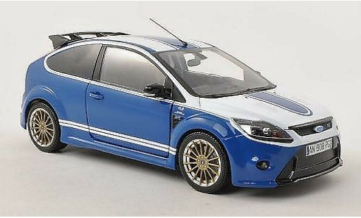 Ford Focus RS 1/18 Minichamps Le Mans Classic Edition blau/weiss 2010 modellautos