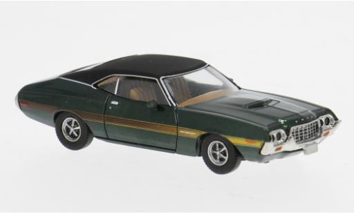 Modellautos Ford Gran Torino Sport gr&Atilde;&frac14;n/schwarz 1969 1/87 Brekina