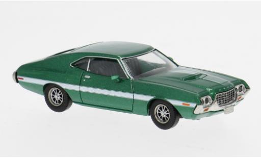 Ford Gran Torino 1/87 Brekina Sport gr&Atilde;&frac14;n/weiss 1969 1:87 modellautos