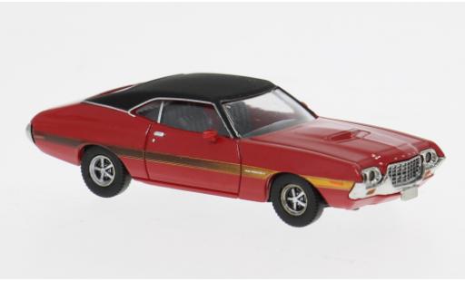 Modellautos Ford Gran Torino Sport rot/schwarz 1969 1/87 Brekina
