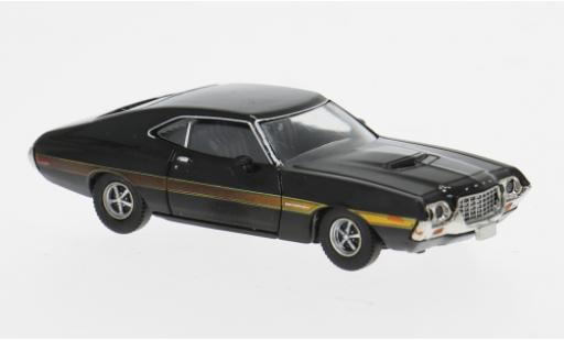 Modellautos Ford Gran Torino Sport schwarz 1969 1/87 Brekina