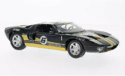 Ford GT Concept 1/24 Motormax No.6 schwarz/gelb modellautos