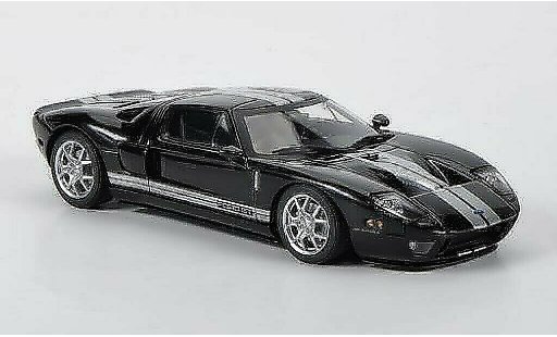 Ford GT Berlinetta 1/43 Minichamps schwarz/grau 2006 modellautos
