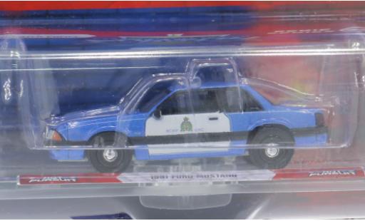 Ford Mustang 1/64 Greenlight 1991 Royal Canadian Mounted Police 1:64 modellautos
