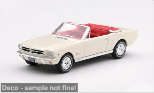 Ford Mustang 1/64 Mini GT Cabrio beige/rot 1964 James Bond - Goldfinger 1:64 modellautos