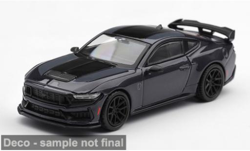 Modellautos Ford Mustang Dark Horse blau 2025 1/64 Mini GT