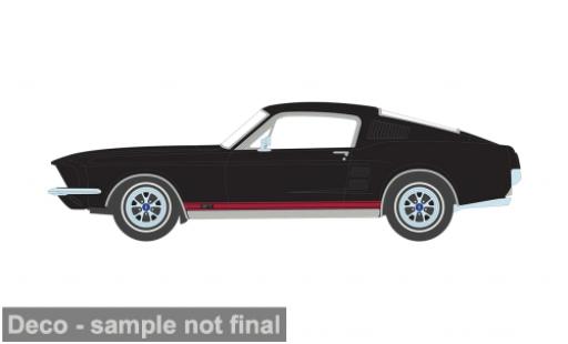 Modellautos Ford Mustang GT Fastback schwarz 1967 1/64 IXO America