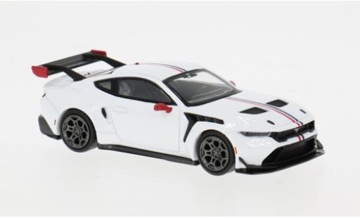 Modellautos Ford Mustang GTD weiss 2025 1/64 Mini GT