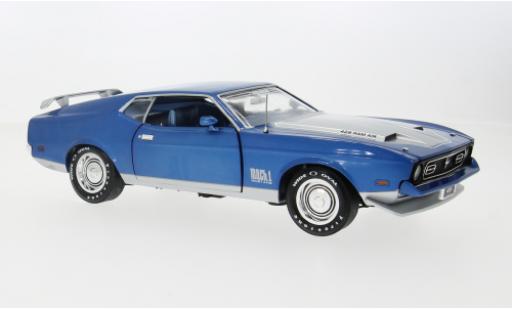Ford Mustang 1/18 Auto World Mach 1 blau 1:18 modellautos