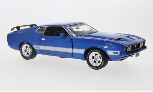 Ford Mustang 1/18 Auto World Mach 1 bla 1:18 modellautos