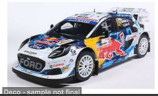 Modellautos Ford Puma Rally 1 Hyprid Rally Japan 2024 #16 A.Fourmaux/A.Coria 1/18 Solido