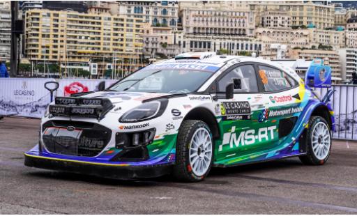 Ford Puma 1/18 IXO Rally1 Rallye Monte Carlo 2026 #95 J.Armstrong/S.Birne 1:18