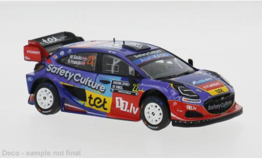 Ford Puma 1/43 IXO Rally1 WRC Rally Schweden 2025 #22 M.Sesks/R.Francevic 1:43
